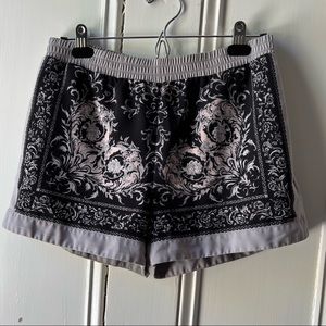 BCBG MaxAzria Printed Shorts with Pockets